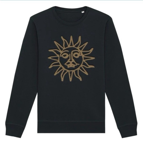 tears for fears Other - ✨ Tears for Fears Sun Embroidered Crewneck Sweatshirt Size L NEW ✨